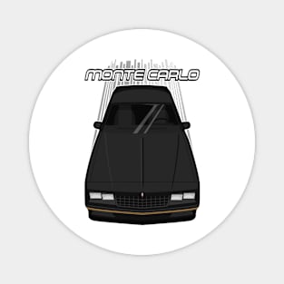 Chevrolet Monte Carlo 1984 - 1989 - black and gold Magnet